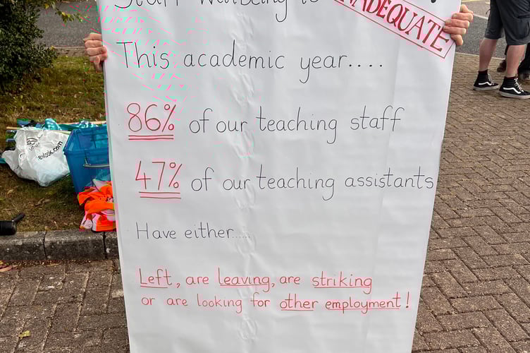 St Francis C of E Primary School Strike 3.