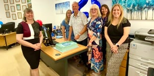 Financial business can count on people to celebrate milestone