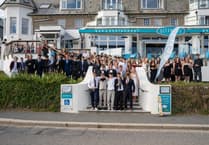 Students mark the end of their school journey in spectacular style