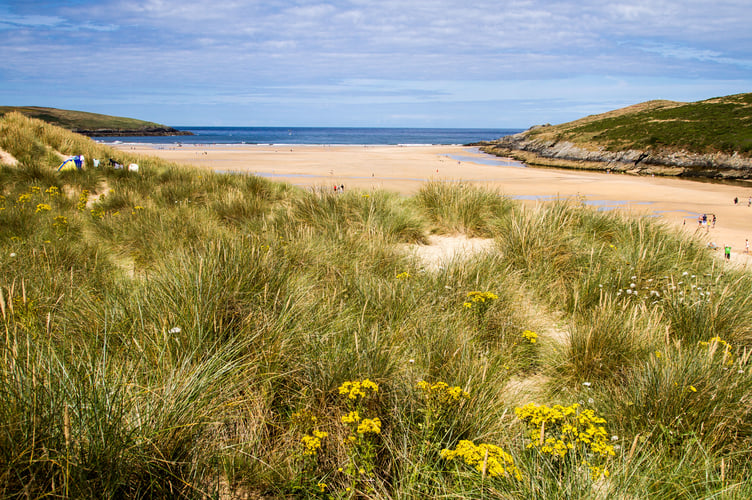 Crantock beach RNLI/Nathan Williams