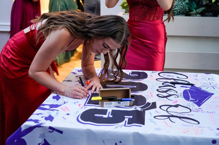 Camborne students dazzle at glamorous prom night 4.