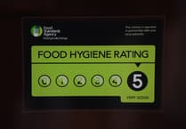 Food hygiene ratings given to five Cornwall establishments