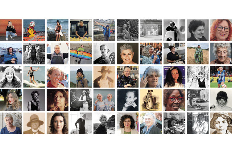 50 Women of Cornwall for New Art Collection.