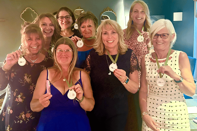  Walking netball club celebrates success
