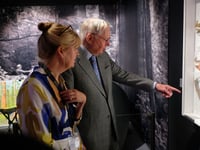 A royal visit for the Cornwall Museum 