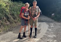 Couple walking from Cornwall to London in Gaza protest