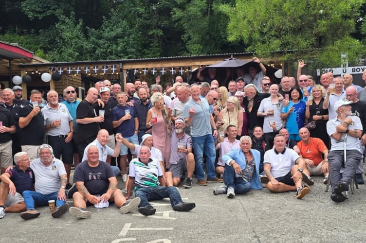 Truro Old Boys at Skinner's Tapyard