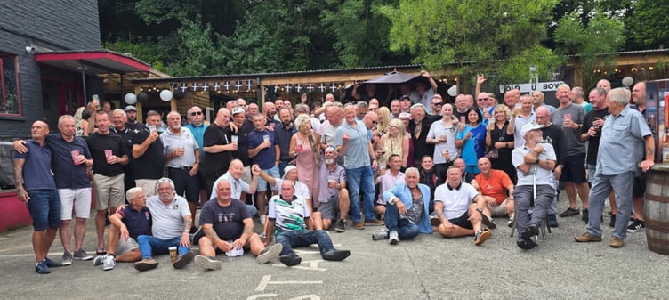 Truro Old Boys at Skinner's Tapyard