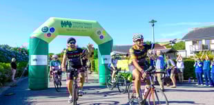 Cycle ride for children's hospice charity raises more than £320,000