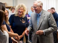 Duke of Gloucester's royal visit marks pet charity's 40th anniversary