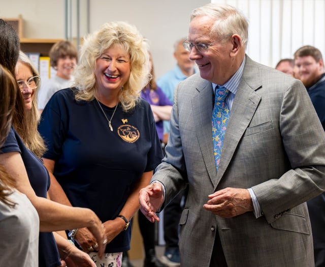 Duke of Gloucester's royal visit marks pet charity's 40th anniversary