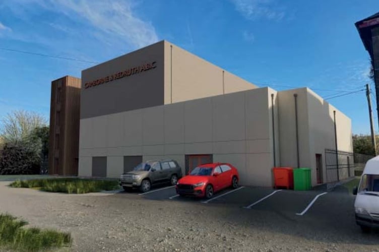 Camborne could be getting a more modern boxing club (Pic: Create Designs Southwest Ltd)
