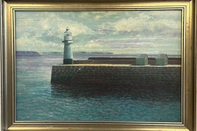 Victor Bramley (1933-2014) The Lighthouse, Penzance.