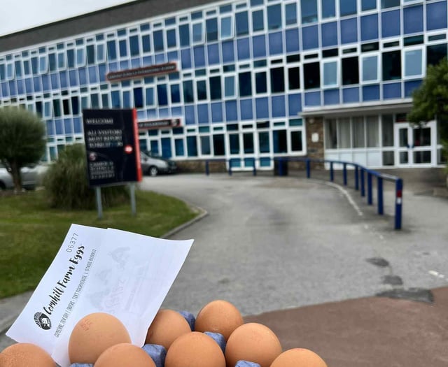 Camborne academy partners with Cornish free-range farm