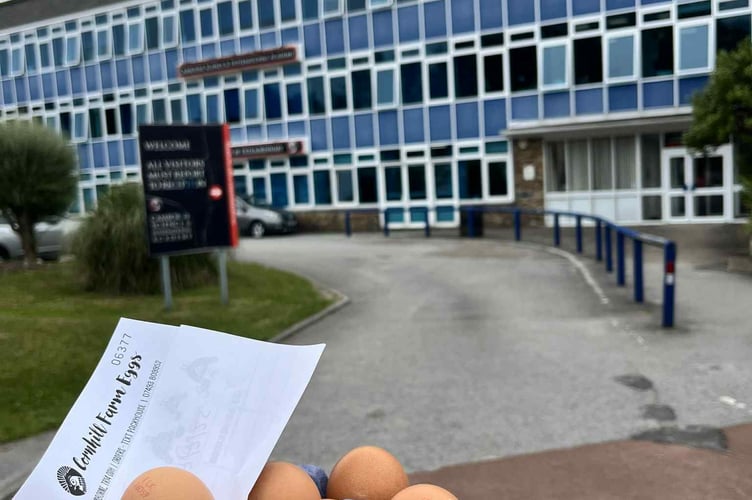 Camborne Science & International Academy partner with Cornhill Farm.