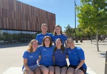 RAF St Mawgan service personnel powers to swimming success