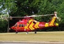 A sky-high surprise: Cornwall Air Ambulance lands at St Stephen’s School