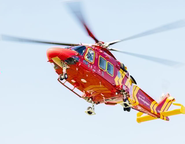 Second lifesaving helicopter arrives at air ambulance HQ