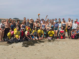 Swimmers raise over £11,000 for ocean protection