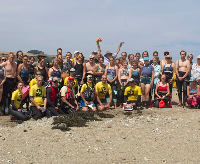 Swimmers raise over £11,000 for ocean protection