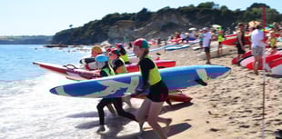Young surf life savers take the plunge 