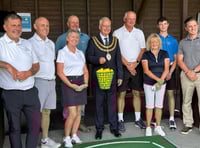 St Austell's mayor drives record-breaking one-millionth ball