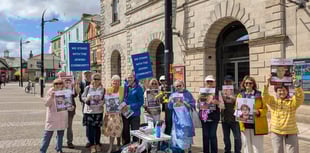 Vigil raises awareness of hostage plight