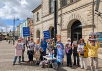Vigil in Truro raises awareness of hostage plight
