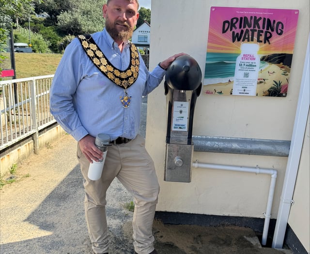 New water fountain installed to help cut plastic waste 