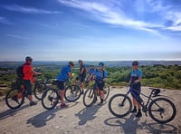 Cyclists take on challenging routes in the Cornish Alps