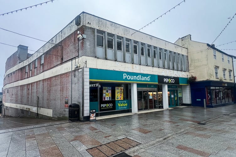 The Poundland store in the centre of St Austell. (Picture: Paul Williams)