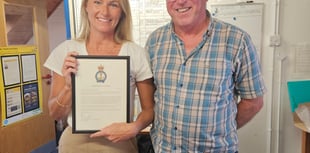 Lifeboat crew member presented special award 