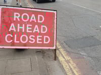 Traffic chaos over A390 roadworks