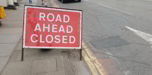 Traffic chaos over A390 roadworks