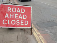 Traffic chaos over A390 roadworks