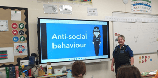 Police visit schools to educate children on antisocial behaviour