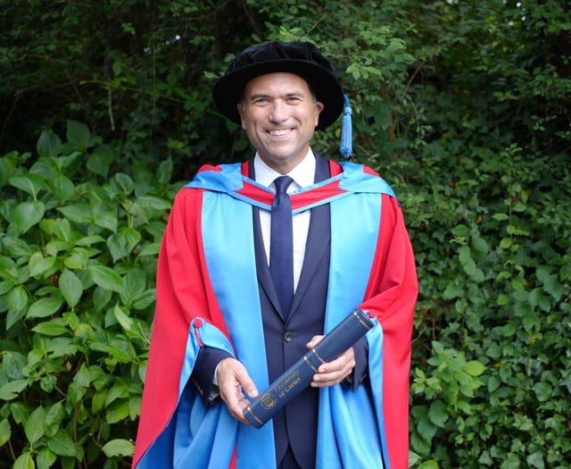 Ros Atkins honoured by University