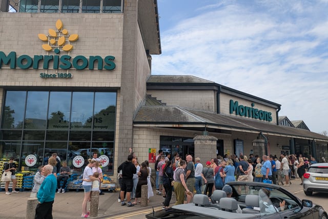 Shoppers evacuated from supermarket after fire alarm sounds