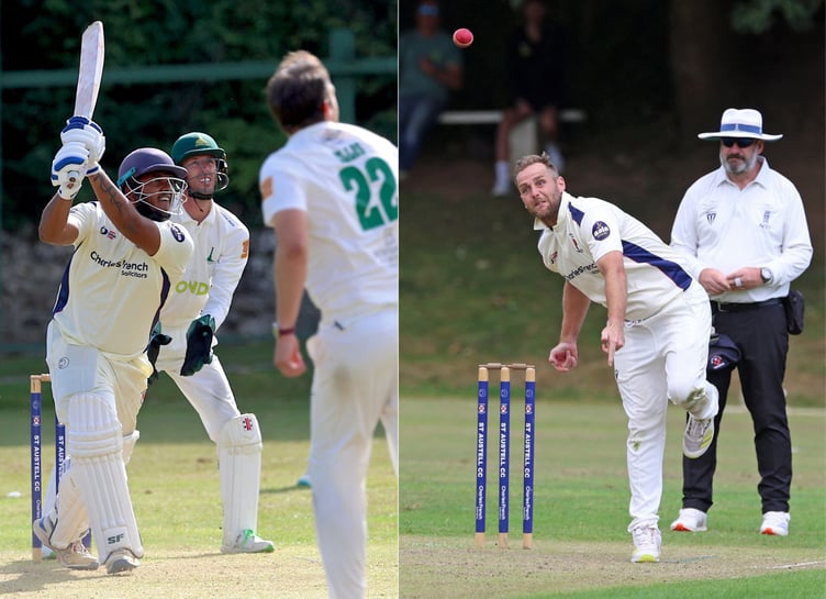 Thevindu Dickwella and Andrew Libby.