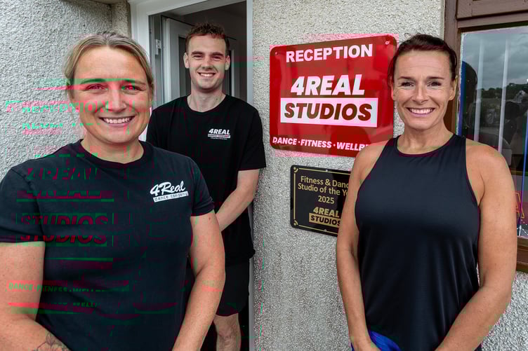 Instructor Kelly Green, instructor Harvey Smith and founder Angie Smith. (Picture: Paul Williams)