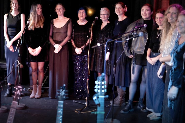 Meor Voices, the St Ives female choir formed in 2023.