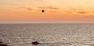 A man has died after being recovered from the sea at Mawgan Porth
