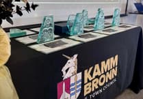 Community heroes rewarded at awards ceremony in Camborne