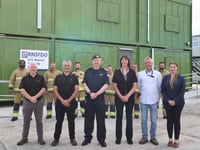 New £4.4m fire training centre at RNAS Culdrose