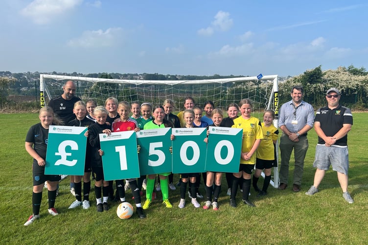 Bodmin Youth FC Donation