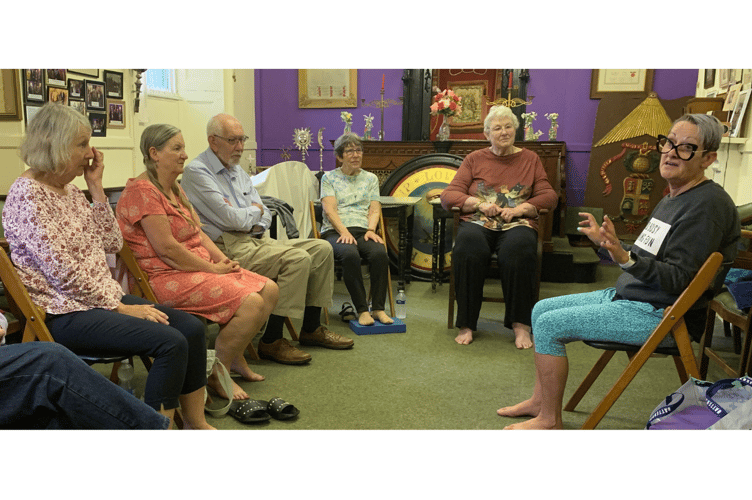 Chair Yoga at Redruth Oddfellows.