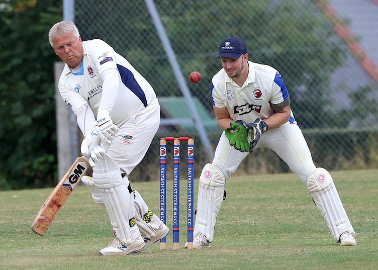 South Petherwin's Paul Clements starred with both bat and ball in his side's victory away to Saltash. (Picture: Glen Rogers).