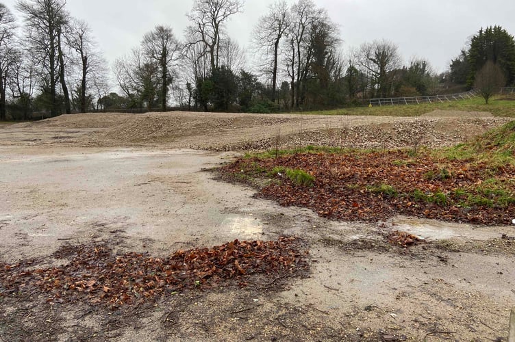 Housing and a small commercial centre could take shape at the site off Penwinnick Road in St Austell. Picture: Andrew Townsend