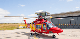 Second lifesaving helicopter officially becomes operational