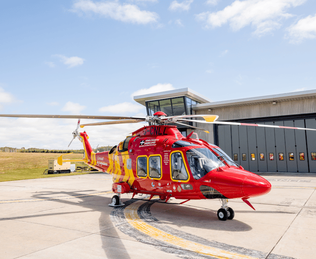Second lifesaving helicopter officially becomes operational